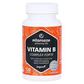 VITAMIN B COMPLEX extra hochdosiert vegan Tabl. – PZN 13815258 – PZN 13815258