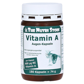 VITAMIN A 800 µg Augen Kapseln – PZN 10329037 – PZN 10329037