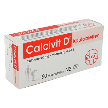 Calcivit D 600mg/400 I.E. – PZN 1364827 – PZN 1364827