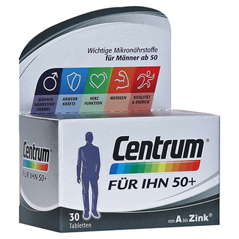 CENTRUM für Ihn 50+ Capletten – PZN 10110907 – PZN 10110907