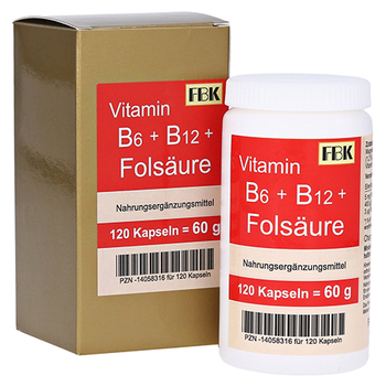 VITAMIN B6+B12+Folsäure Kapseln – PZN 14058316 – PZN 14058316