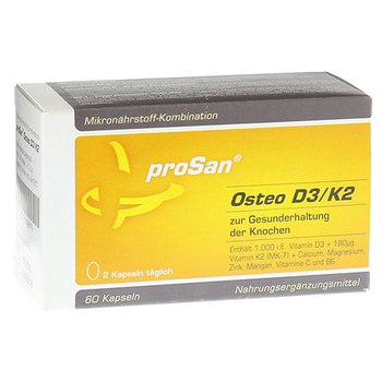 PROSAN Osteo D3/K2 Weichkapseln – PZN 11599879 – PZN 11599879