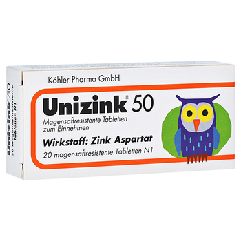Unizink 50 – PZN 702162 – PZN 702162