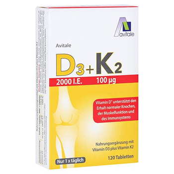 Vitamin D3+K2 2000 I.E. – PZN 15205937 – PZN 15205937