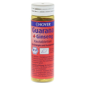 HOYER Guarana & Ginseng Kautabletten – PZN 5567556 – PZN 5567556