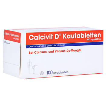 Calcivit D 600mg/400 I.E. – PZN 1364833 – PZN 1364833