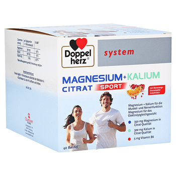 Doppelherz system Magnesium + Kalium Citrat Sport – PZN 1522692 – PZN 1522692