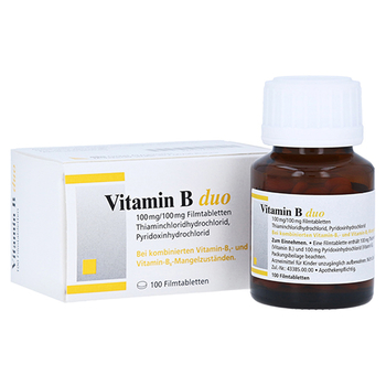 Vitamin B duo 100mg/100mg – PZN 7233670 – PZN 7233670
