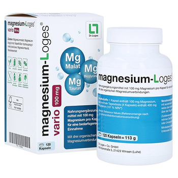 MAGNESIUM-LOGES vario 100 mg Kapseln – PZN 17558806 – PZN 17558806