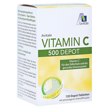 VITAMIN C 500 mg Depot Tabletten – PZN 16743631 – PZN 16743631