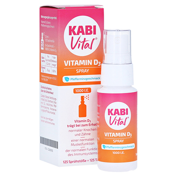 KABIVITAL 1.000 I.E. D3 Spray Pfefferminzgeschmack – PZN 15268180 – PZN 15268180