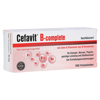 Cefavit B-complete Filmtabletten – PZN 13928838 – PZN 13928838