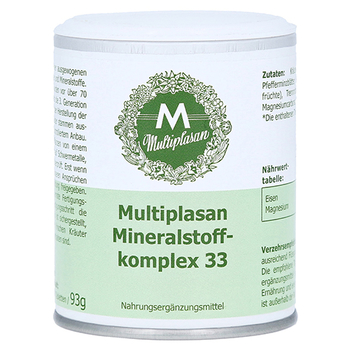 MULTIPLASAN Mineralstoffkomplex 33 Tabletten – PZN 4155490 – PZN 4155490