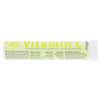 VITAMIN C 1000 mg AmosVital Brausetabletten – PZN 9937665 – PZN 9937665