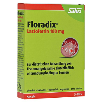 Floradix Lactoferrin 100 mg Kapseln – PZN 13501376 – PZN 13501376