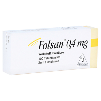 Folsan 0,4mg – PZN 1246766 – PZN 1246766