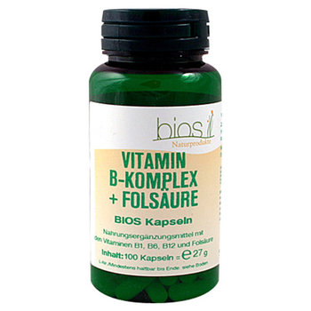 VITAMIN B KOMPLEX+Folsäure Bios Kapseln – PZN 6054511 – PZN 6054511