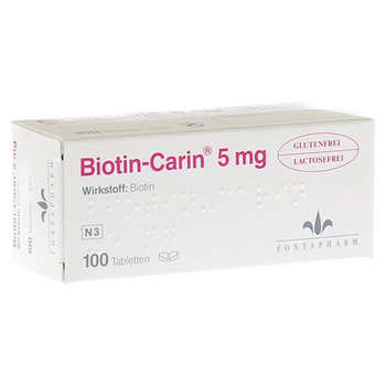 Biotin-Carin 5mg – PZN 993805 – PZN 993805