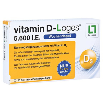 vitamin D-Loges 5.600 I.E. Wochendepot – PZN 11640978 – PZN 11640978