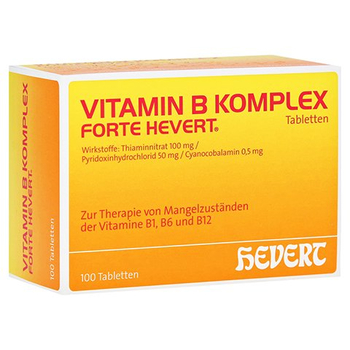 Vitamin B Komplex forte Hevert Tabletten – PZN 5003931 – PZN 5003931