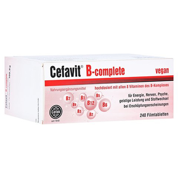 CEFAVIT B-complete Filmtabletten – PZN 15298548 – PZN 15298548