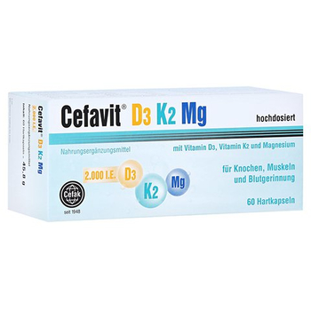 Cefavit D3 K2 Mg 2.000 I.E. Hartkapseln – PZN 13975246 – PZN 13975246