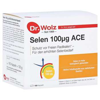 SELEN ACE 100 µg 180 Tage Kapseln – PZN 2883593 – PZN 2883593