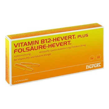 Vitamin B12 Folsäure Hevert Amp.-Paare – PZN 1893951 – PZN 1893951