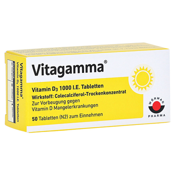 Vitagamma Vitamin D3 1000 I.E. – PZN 1486039 – PZN 1486039