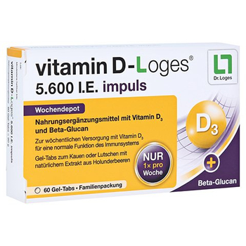 VITAMIN D-LOGES 5.600 I.E. impuls Wochendepot KTA – PZN 15228097 – PZN 15228097