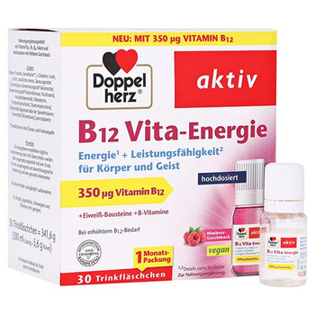 DOPPELHERZ B12 Vita-Energie Trinkampullen – PZN 15252954 – PZN 15252954