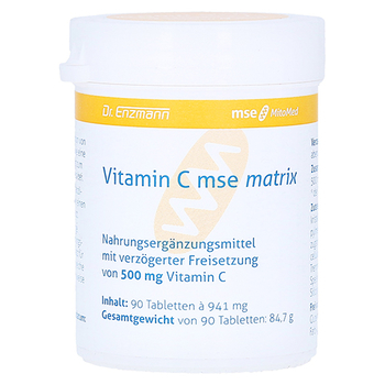 VITAMIN C MSE Matrix Tabletten – PZN 1046607 – PZN 1046607