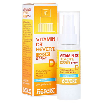 VITAMIN D3 HEVERT 1.000 I.E. Spray – PZN 16760865 – PZN 16760865