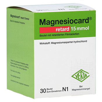 Magnesiocard retard 15 mmol – PZN 6800807 – PZN 6800807