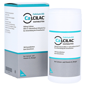 Calcilac 500mg/400 I.E. – PZN 9091079 – PZN 9091079