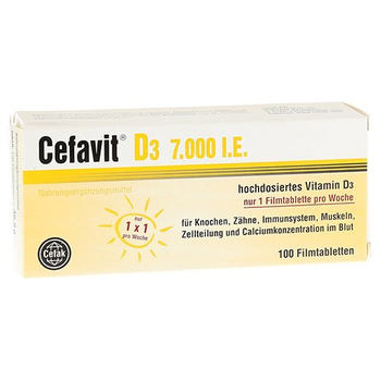 Cefavit D3 7.000 I.E. Filmtabletten – PZN 12347772 – PZN 12347772