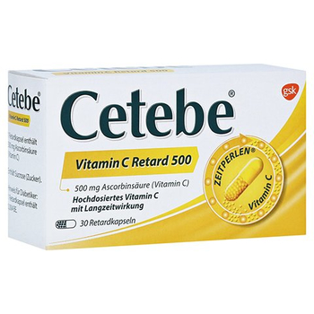 Cetebe Vitamin C Retard 500mg – PZN 3884264 – PZN 3884264