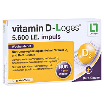 VITAMIN D-LOGES 5.600 I.E. impuls Wochendepot KTA – PZN 15228080 – PZN 15228080