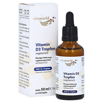 VITAMIN D3 1000 I.E. pro Tag Tropfen zum Einnehmen – PZN 14238490 – PZN 14238490