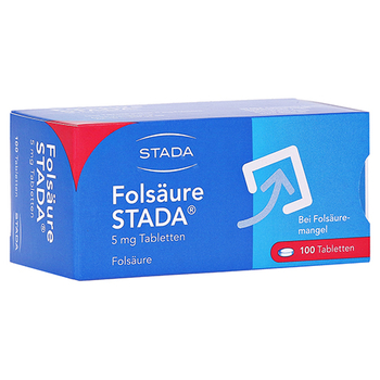 Folsäure STADA 5mg – PZN 17542834 – PZN 17542834